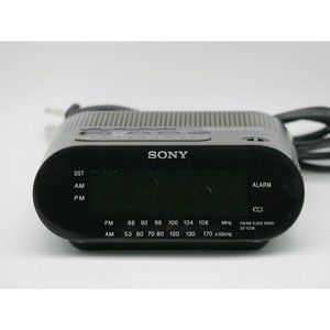 Sony Dream Machine ICF-C218 Auto Time Set Dual Alarm AM/FM Clock Radio Works